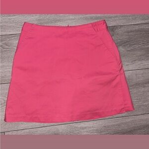 Adidas Size 10 Barbie Pink Golf Skort Stretch Pockets Athletic EUC